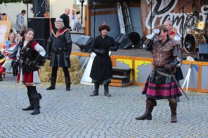Rittergruppe HEROLD beim 31. Mittelalterstadtfest in Bad Langensalza