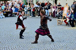 Rittergruppe HEROLD beim 31. Mittelalterstadtfest in Bad Langensalza