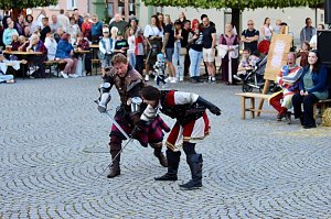 Rittergruppe HEROLD beim 31. Mittelalterstadtfest in Bad Langensalza