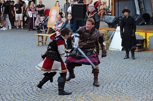 Rittergruppe HEROLD beim 31. Mittelalterstadtfest in Bad Langensalza