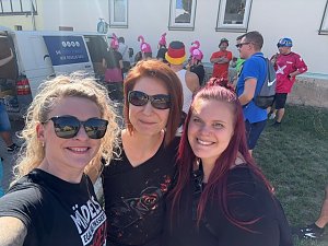 Bierathlon-Impressionen: Auf der Strecke in N&auml;gelstedt