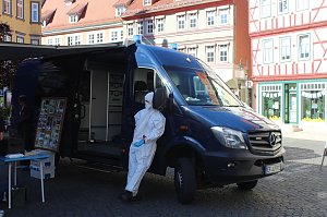 "Coffee with a cop" in Bad Langensalza