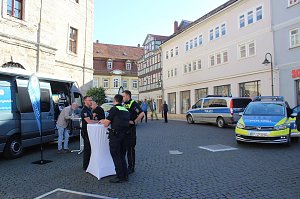 "Coffee with a cop" in Bad Langensalza