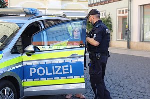"Coffee with a cop" in Bad Langensalza