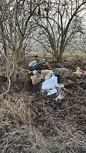 M&uuml;ll auf &ouml;ffentlichen Pl&auml;tzen in Bad Langensalza 