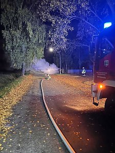 Fahrzeugbrand in der vergangenen Nacht