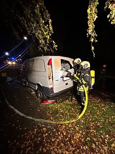 Fahrzeugbrand in der vergangenen Nacht
