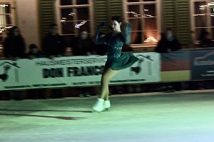 Eisbahn mit super Party in Bad Langensalza er&ouml;ffnet