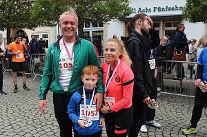 Dr.Mueller mit Familie beim Drei T&uuml;rme Lauf