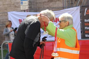Siegerehrung nach dem Lauf