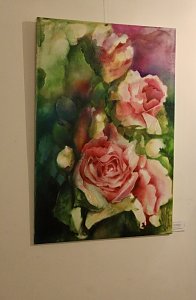 Vernissage der K&uuml;nstlerin in Rathaus Bad Langensalza