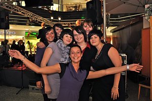 Geburtstagsfeier in der Galerie