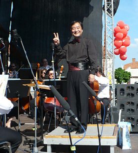 Bild: Masuda beim Residenzfest 2008
