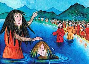 Musical "Johannes, der T&auml;ufer" (Foto: Evangelischer Kirchenkreis Bad Frankenhausen - Sondershausen)