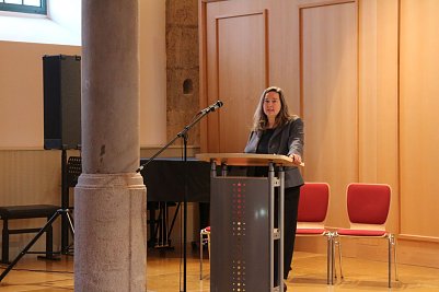 Th&uuml;ringer Heike Werner, Ministerin f&uuml;r Arbeit, Soziales, Gesundheit, Familie und Frauen (Foto: Angelo Glashagel)