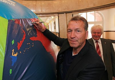 GLOBALL rollt durch Sondershausen (Foto: www.the-globall.com)