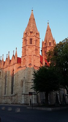 Divi Blasii Kirche im Sonnenuntergang (Foto: Oliver Stechbart)