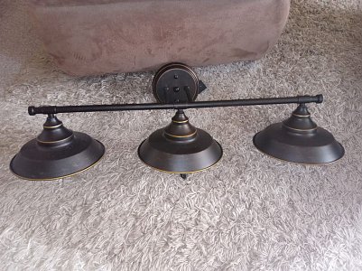 Retrolampe Metall  (Foto: )