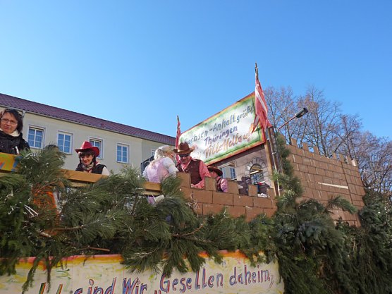 Rosenmontagsumzug Sondershausen (Foto: Karl-Heinz Herrmann)