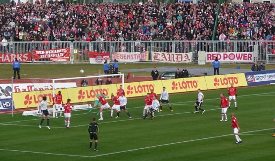 Am Ende gewann Bayern 4:0 (Foto: nnz) Am Ende gewann Bayern 4:0 (Foto: nnz)