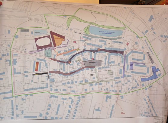 Aktueller Stand Veranstaltungsplanung (Foto: Karl-Heinz Herrmann)