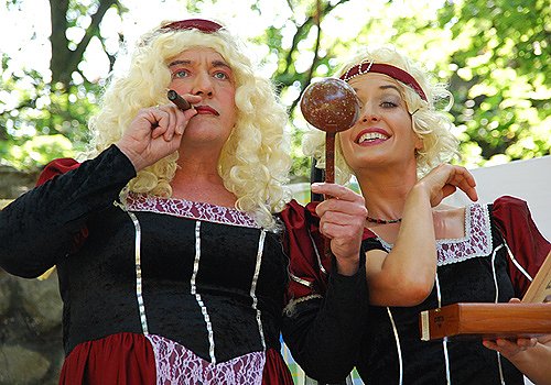 "Drei Haseln&uuml;sse f&uuml;r Aschenputtel" am Harzer Bergheater Thale (Foto: privat)