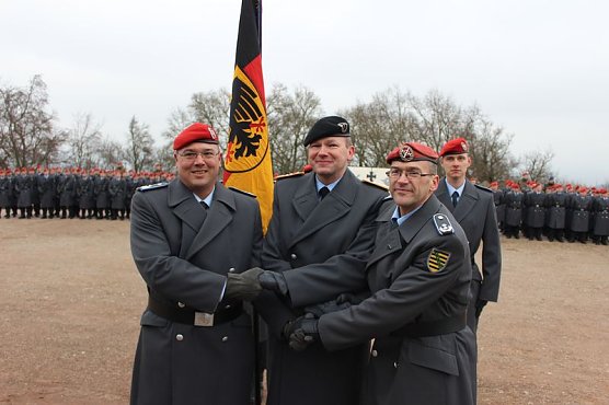 Es war eine wundersch&ouml;ne Zeit - Kommando&uuml;bergabe am Kyffh&auml;user (Foto: Karl-Heinz Herrmann)
