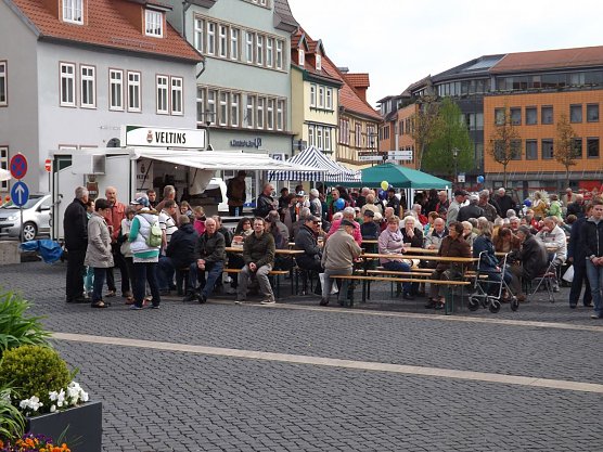 Gut besucht war der Untermarkt am Tag der Arbeit. (Foto: Foto: Mix)