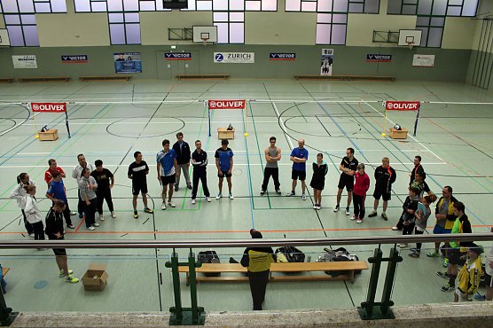 1. Badminton open gestartet (Foto: Karl-Heinz Herrmann)