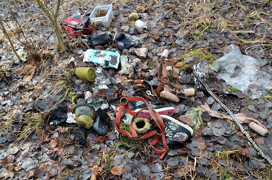Illegale Müllentsorgung auf dem Forstberg – muss das sein? (Foto: Lindner) Illegale Müllentsorgung auf dem Forstberg – muss das sein? (Foto: Lindner)