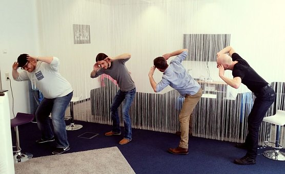 Bewegte Mittagspause (Foto: privat)