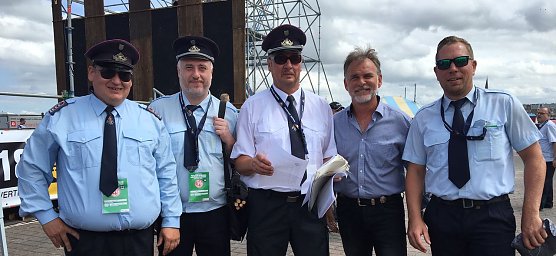 In Rostock mit dabei (Foto: Pressestelle UHK)