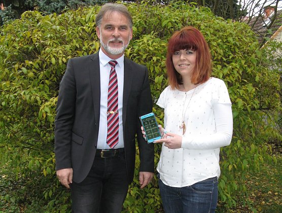 App vorgestellt (Foto: Landratsamt UHK)