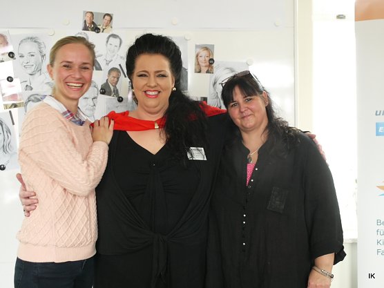 Annett Fleischer, Constance Hunold und Marion Schreiber (Foto: Ilka Kühn) Annett Fleischer, Constance Hunold und Marion Schreiber (Foto: Ilka Kühn)