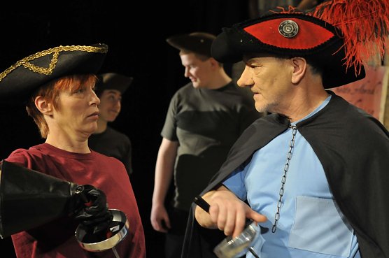 Im Mai wieder auf der B&uuml;hne der M&uuml;hlh&auml;user Kilianikirche: die Tragigkom&ouml;die Cyrano de Bergerac (Foto: 3K- Kunst, Kultur, Kommunikation e. V.)