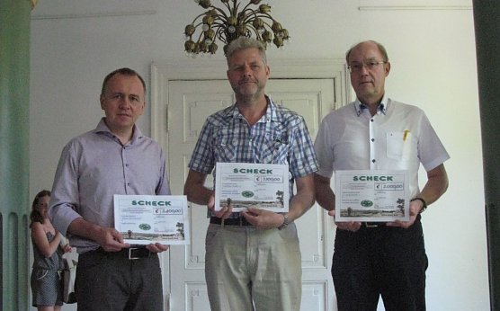 Herr Rangnick, Herr Tasch, Herr Haupt (Foto: Pressestelle Landratsamt Unstrut-Hainich-Kreis)