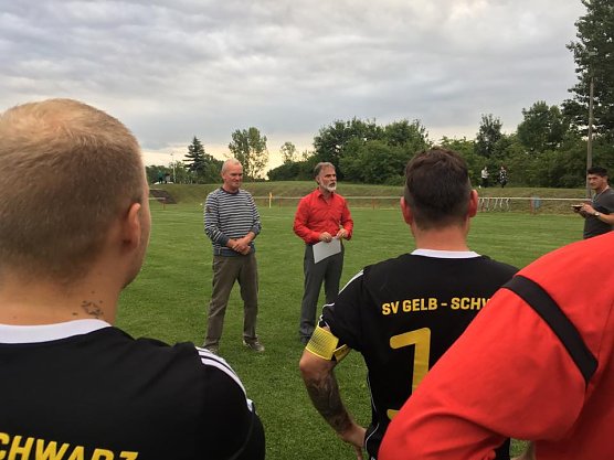 Neustart mit neuem Namen der SV Gelb-Schwarz Grabe hei&szlig;t jetzt 1. FC Birntal (Foto: Pressestelle Landratsamt Unstrut-Hainich-Kreis)