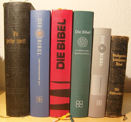 Hast du auch eine? - Bibelausstellung in M&uuml;hlhausen (Foto: Divi-Blasii-Kirche M&uuml;hlhausen)