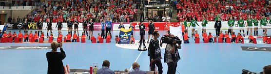 Thüringer HC gegen FTC Rail Cargo Hungaria (Foto: Angelo Glashagel) Thüringer HC gegen FTC Rail Cargo Hungaria (Foto: Angelo Glashagel)