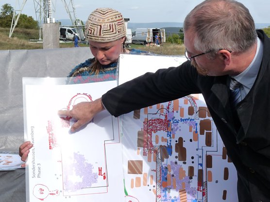 Bild: Ausgrabungen auf dem Frauenberg