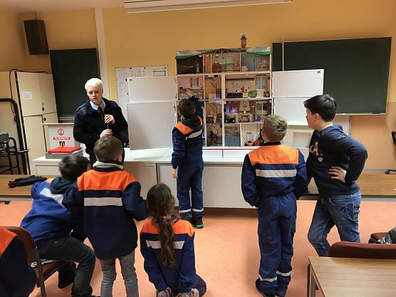 "Brandhaus" wurde er&ouml;ffnet (Foto: Pressestelle Landratsamt Unstrut-Hainich-Kreis)