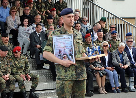 Kommandeurswechsel am Bundeswehrstandort Sondershausen (Foto: Karl-Heinz Herrmann)