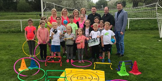 Unterst&uuml;tzung des Diedorfer Vereinssport (Foto: Presse UHK)