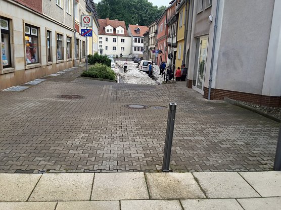 Schweres Unwetter &uuml;ber Sondershausen (Foto: Karl-Heinz Herrmann)
