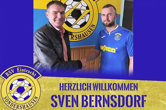 Neuzugang Sven Bernsdorf von Union M&uuml;hlhausen (Foto: BSV Eintracht Sondershausen)