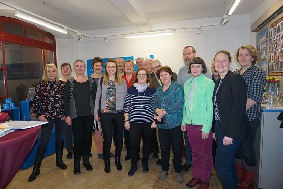 Neujahrsempfang der G&auml;stef&uuml;hrer (Foto: Tourist Information M&uuml;hlhausen)