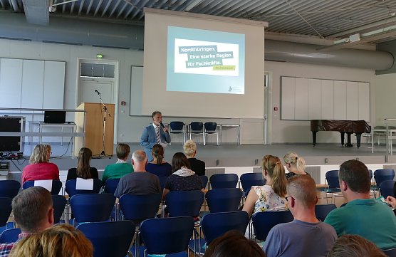 Vortrag (Foto: Regionalmangaement Nordthüringen) Vortrag (Foto: Regionalmangaement Nordthüringen)