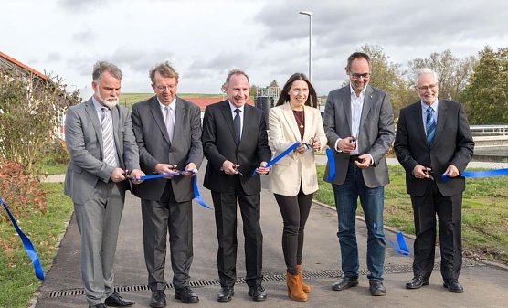 Einweihung Kläranlage (Foto: Eichsfeldwerke) Einweihung Kläranlage (Foto: Eichsfeldwerke)