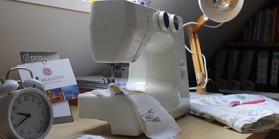N&auml;hmaschine (Foto: Susan Riethig (c) Stadverwaltung.)