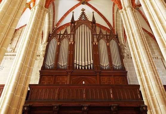 sauer-Orgel in derSt. Marienkirche (Foto: &copy; Stadtverwaltung M&uuml;hlhausen)